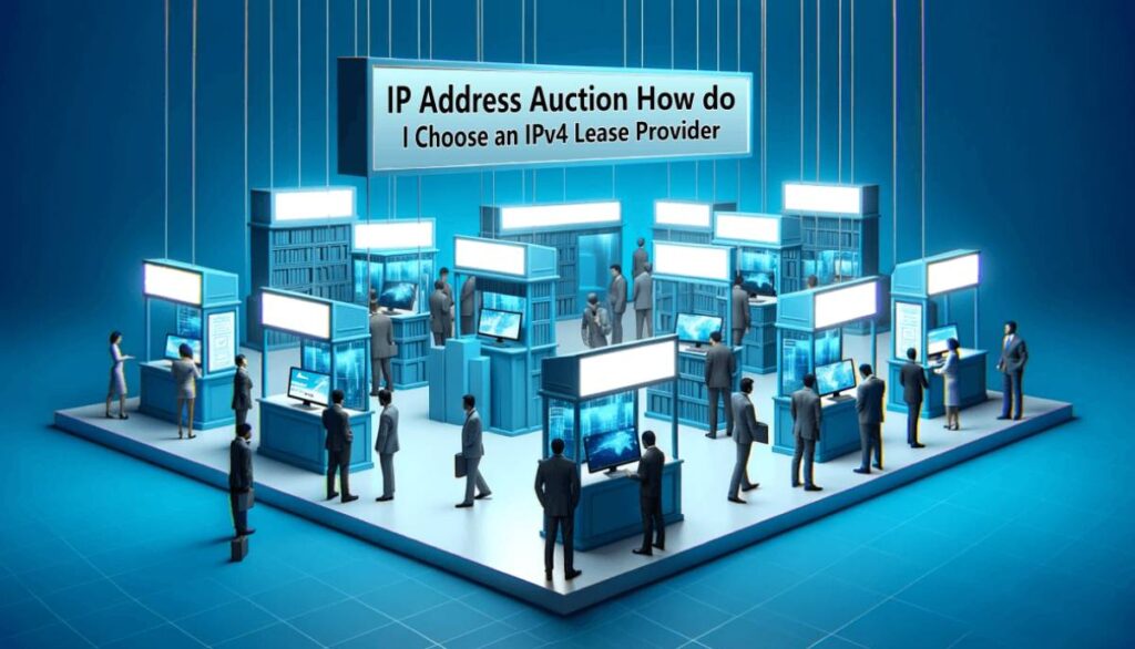 IP Address Auction How do I choose an IPv4 lease provider