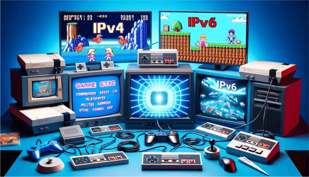 The Evolution of Gaming with IPv4 and IPv6
