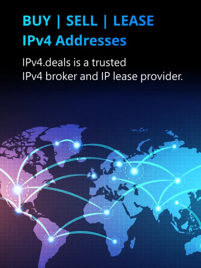 IPv4.deals | Buy & Sell IP Addresses • Lease IPv4
