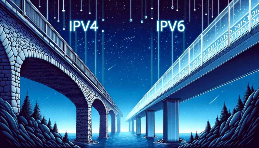Migration from IPv4 to IPv6 address